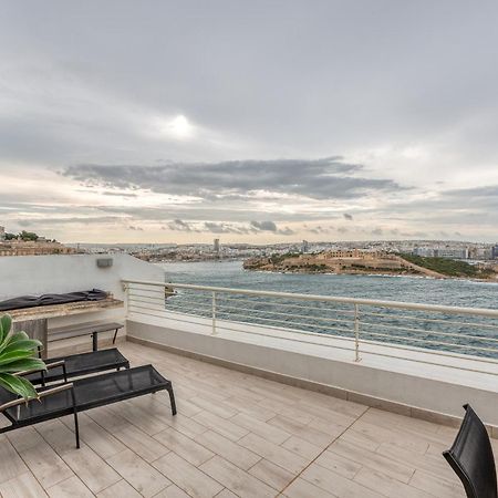 49/3 Seafront Duplex Penthouse In Valletta Bagian luar foto