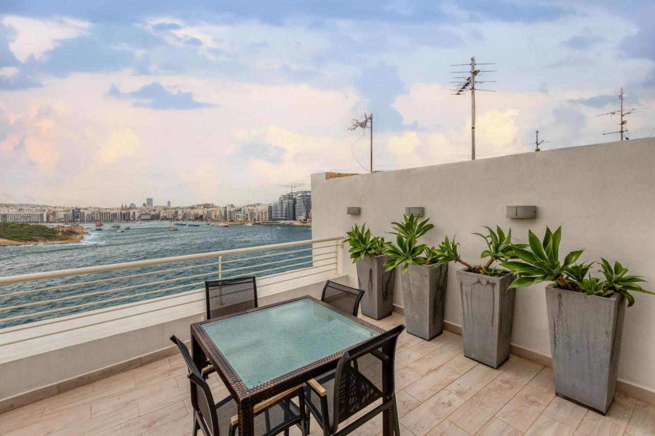 49/3 Seafront Duplex Penthouse In Valletta Bagian luar foto