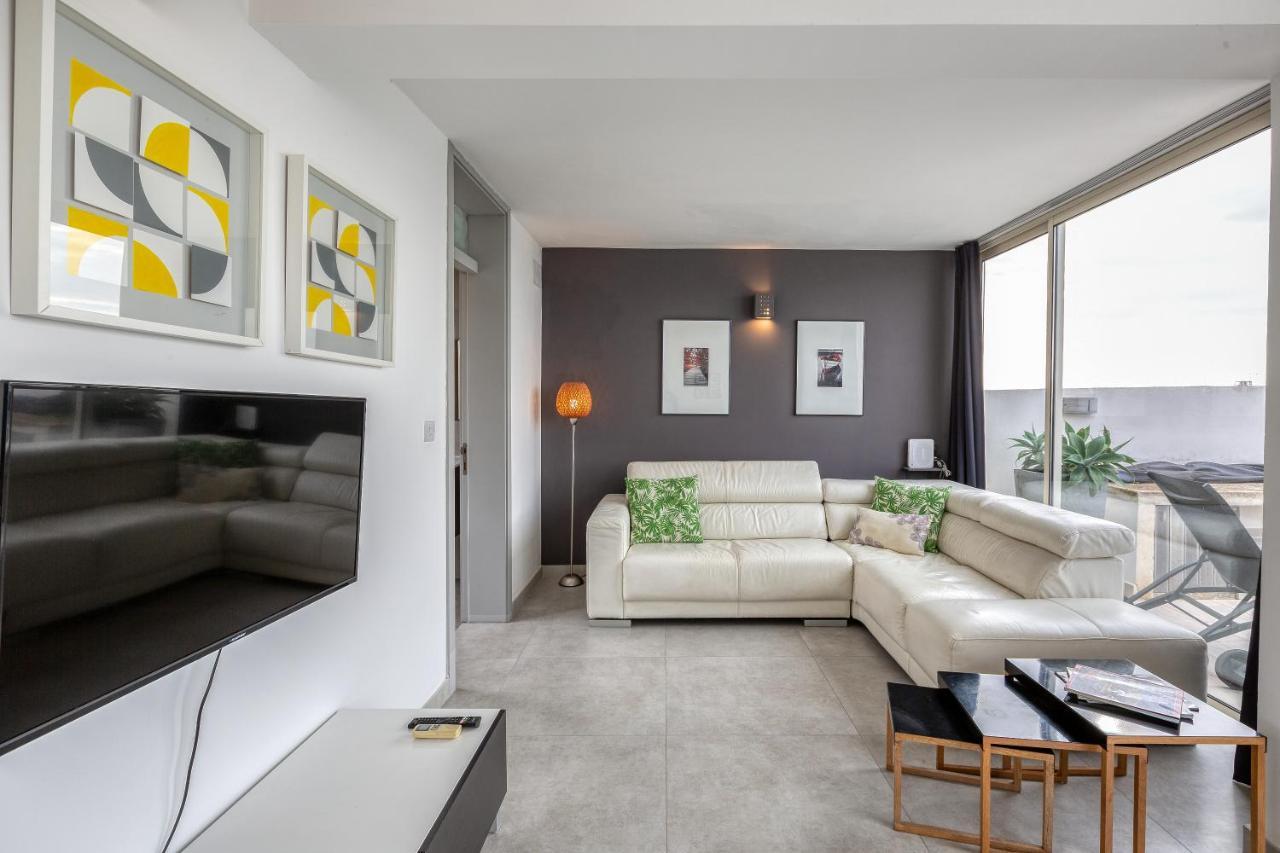 49/3 Seafront Duplex Penthouse In Valletta Bagian luar foto