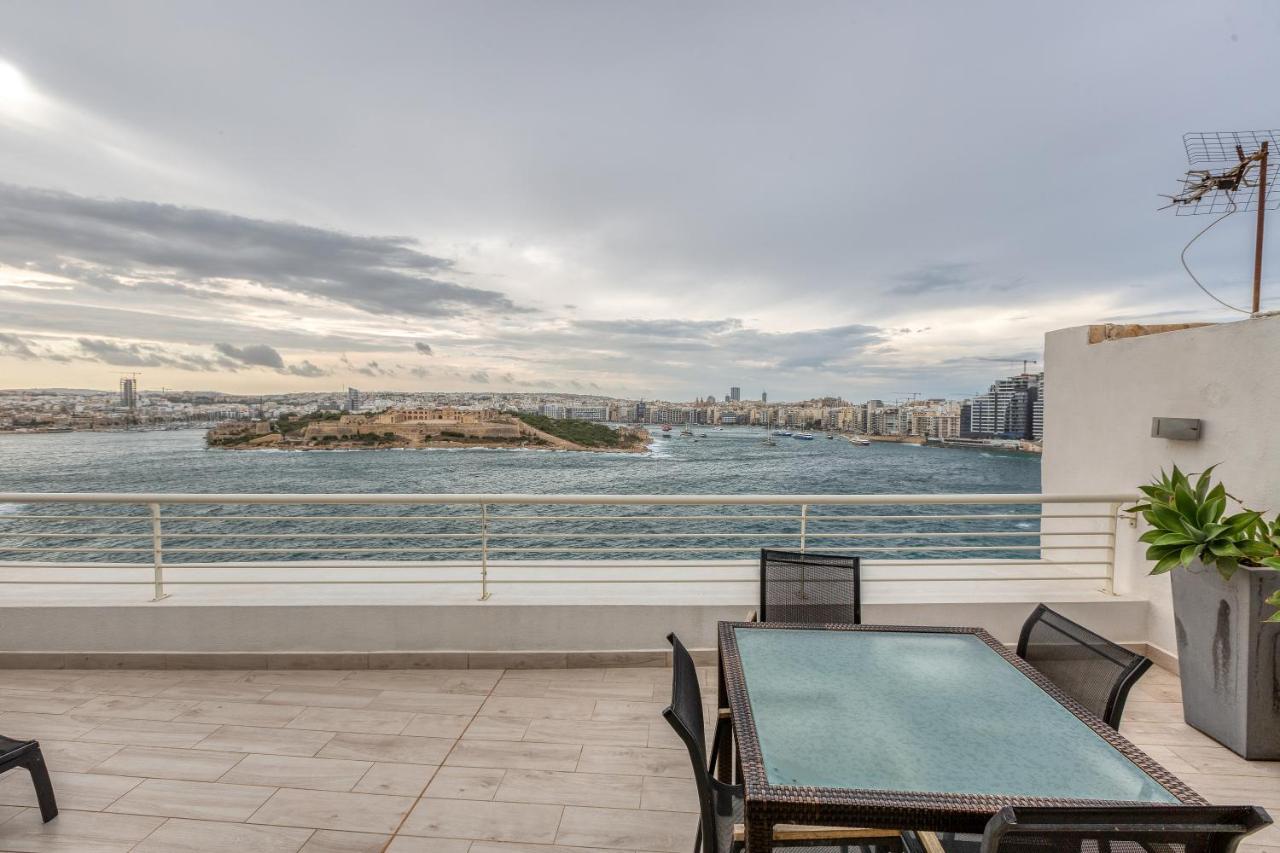 49/3 Seafront Duplex Penthouse In Valletta Bagian luar foto