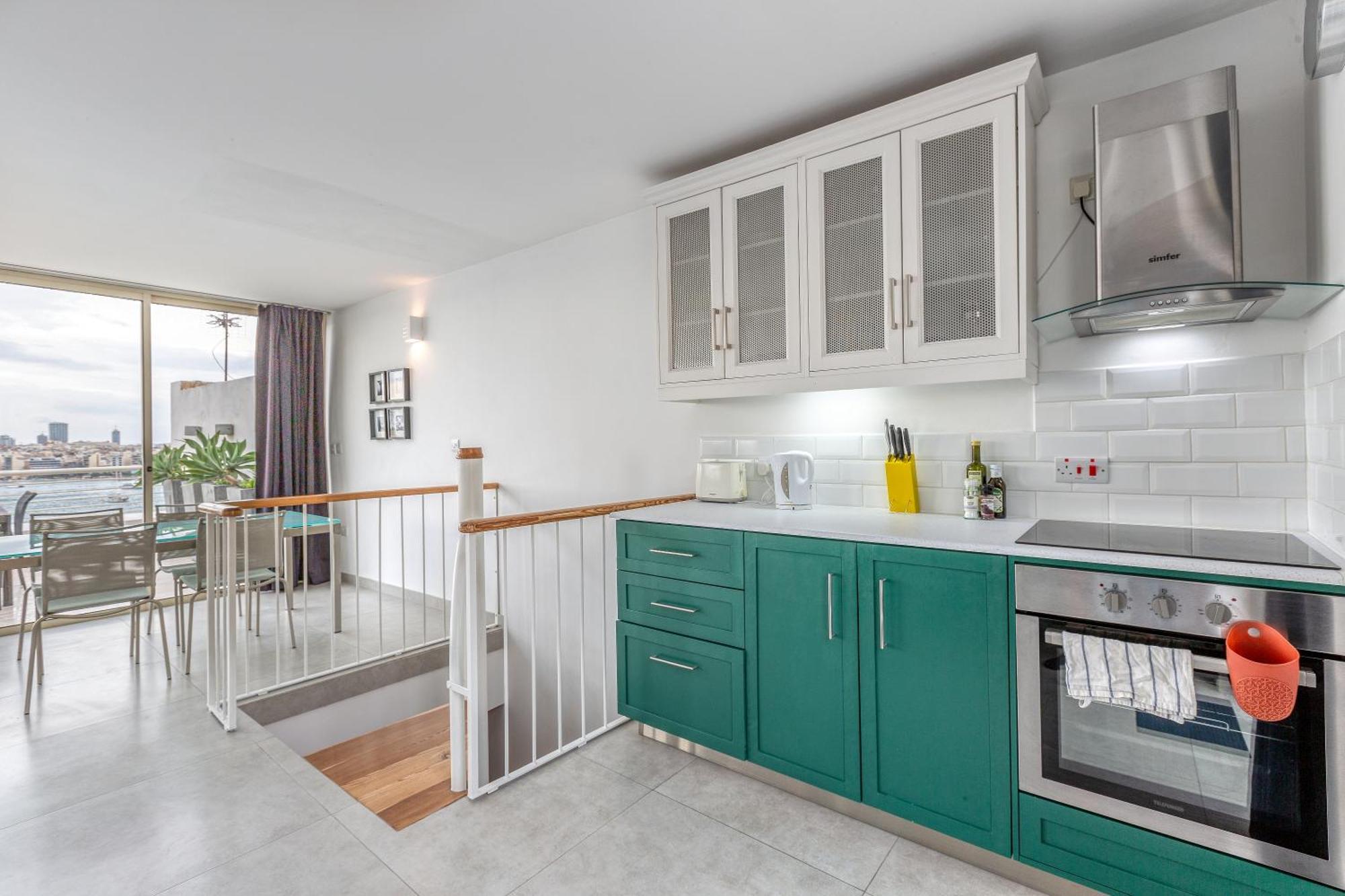 49/3 Seafront Duplex Penthouse In Valletta Bagian luar foto